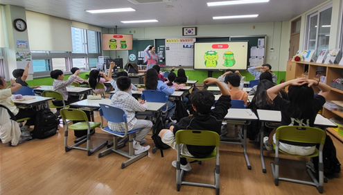 2025년 일본 다문화이해교육 장면(사진 = 속초양양교육지원청)